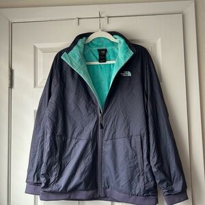 The Northface Women’s Blue/Teal Zip Up Jacket L